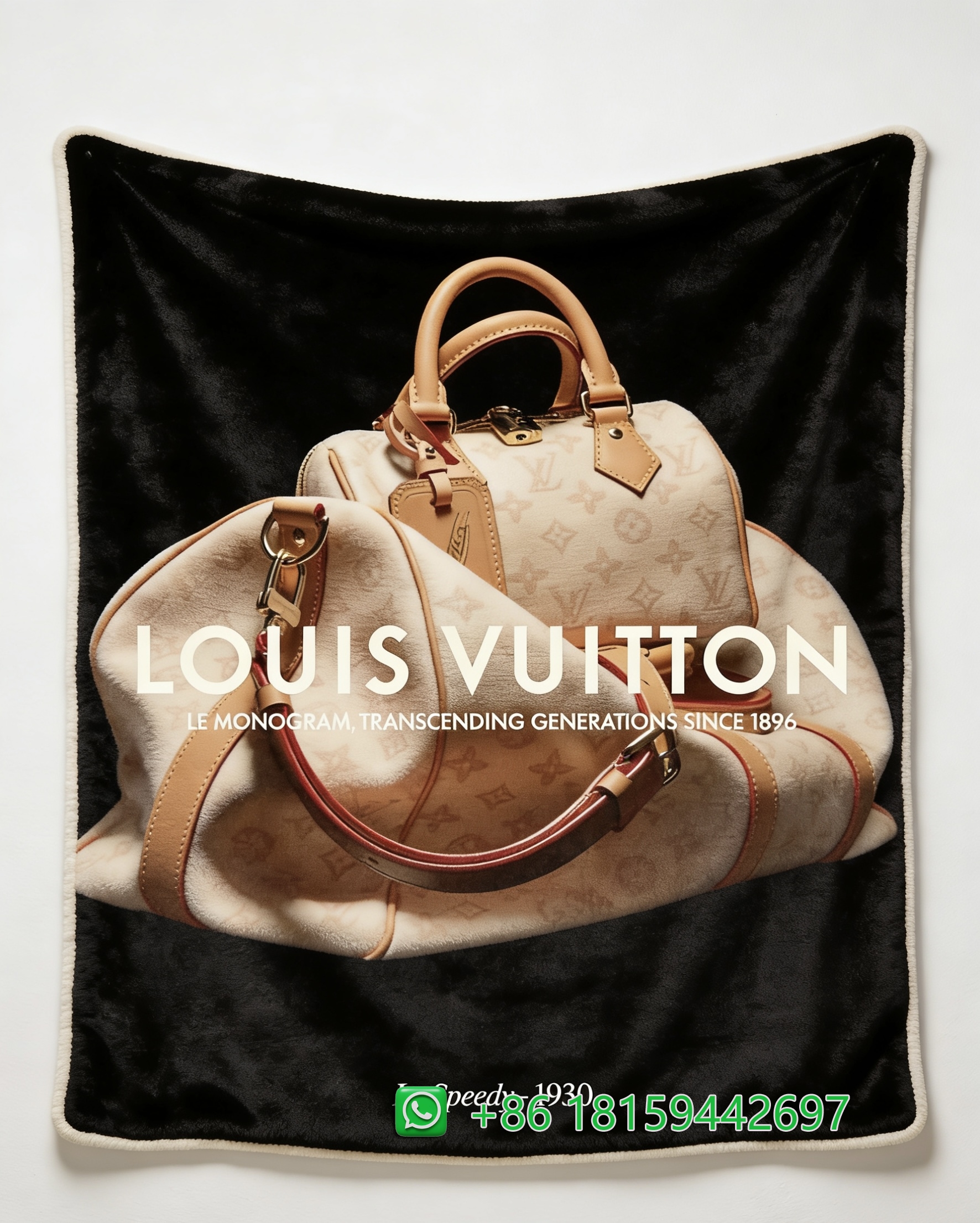 Louis Vuitton Throw Blankets